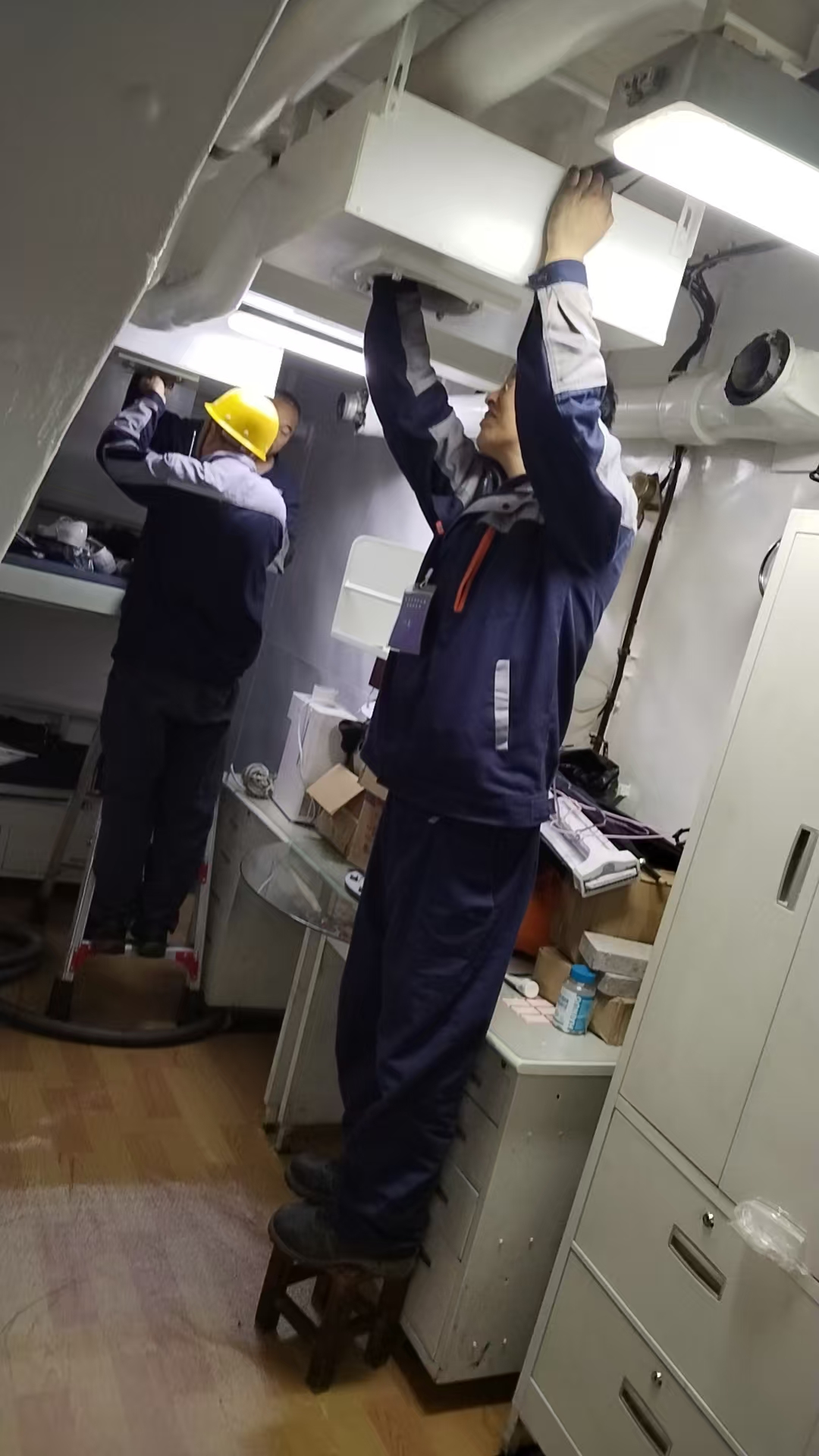 春节后工程部保障服务忙